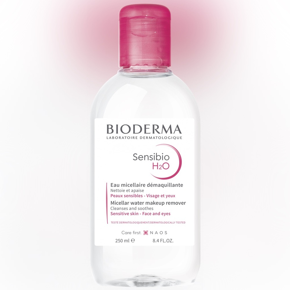 Bioderma Sensibio H2O Micellar Water 250 ML Makeup Remover, award-winning